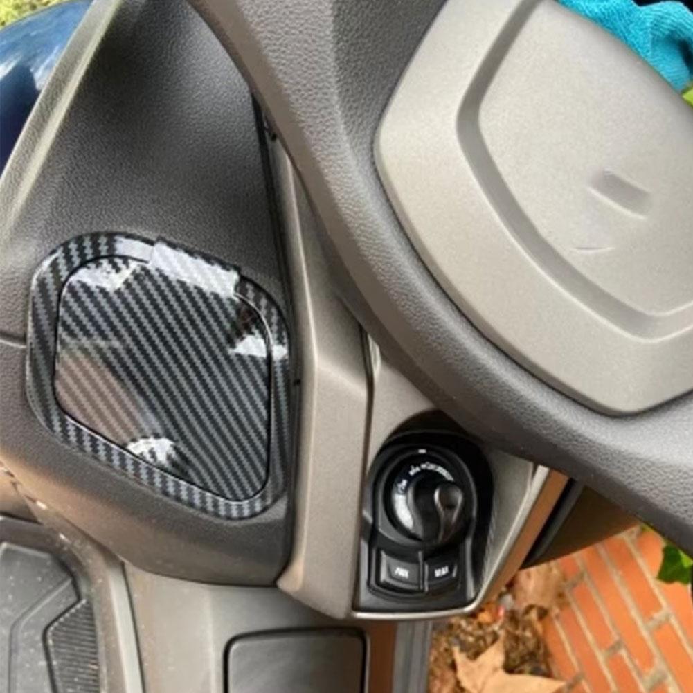 Motorrad Seite Lagerung Tasche Abdeckung Kappe ABS Carbon Faser Muster Universal Moto Abdeckung für NMAX 125 NMAX 155 NMAX V1 V2 2020-2024