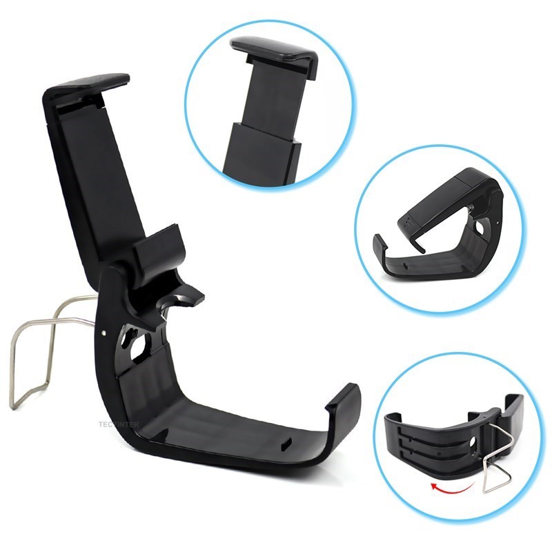 Suporte de clipe para celular compatível com xbox series s x controlador suporte de montagem alça para xbox series s/x gamepad
