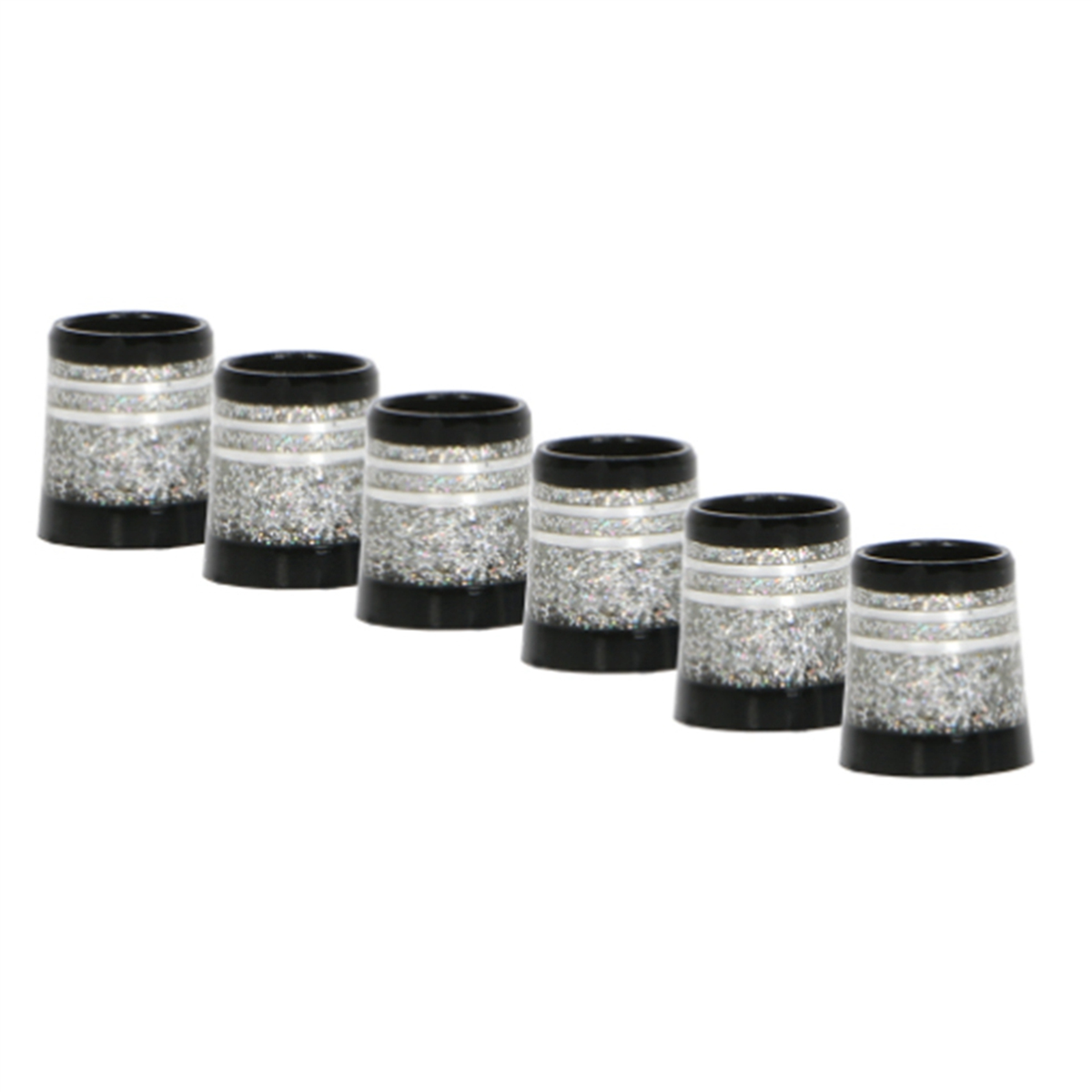 BAAU 30 個ゴルフフェルール先端サイズ 0.370 ゴルフスリーブフェルールゴルフアイアン用高品質クラブシャフトアクセサリーシルバー