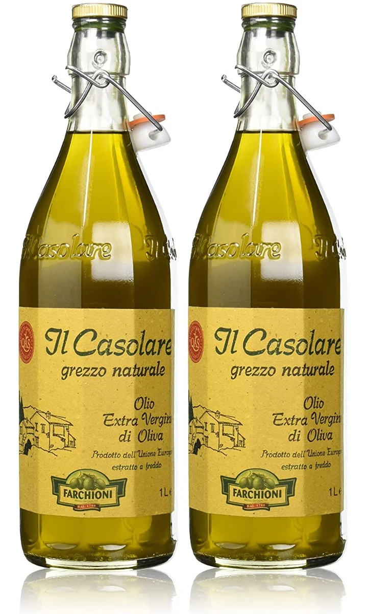 Oliwa z oliwek łagodna Grezzo Naturale zestaw 2x1l - Il Casolare Farchioni