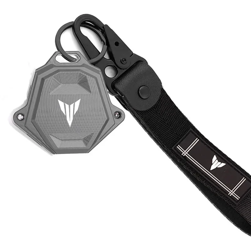 For YAMAHA MT 07 09 03 15 MT125 MT10 MT07 MT09 MT03 Motorcycle Accessories Decoration Key Cover Case Shell Keyring Aluminum