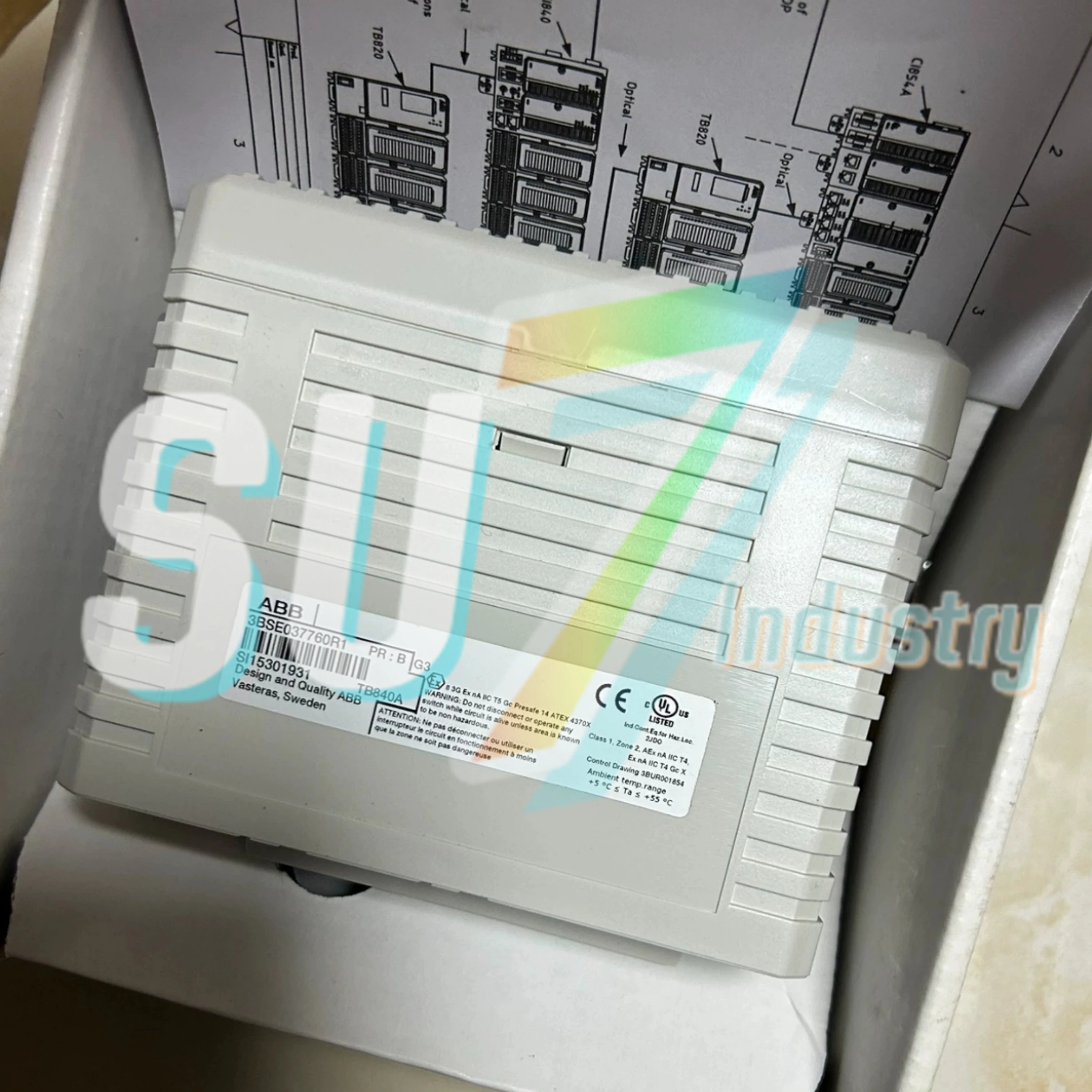 New original  plc module  DX571 1TNE968902R2302  RLM01 3BDZ000398R1  SB822 3BSE018172R1  TB820V2 3BSE013208R1  TB840A 3BSE037760