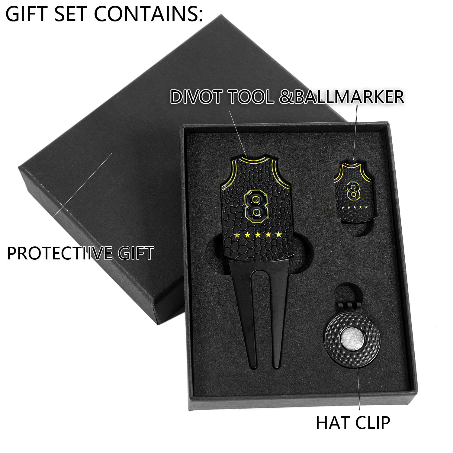 1 Pcs  Golf Ball Marker Putting Green Pitch Fork Groove Cleaner Golf Pitchfork Golf Divot Tool