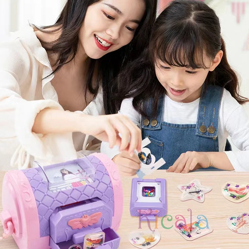 DIY สติกเกอร์ Maker ของเล่นการเรียนรู้ของเล่นเพื่อการศึกษา Party Favor Handmade Creative 3D สติกเกอร์เครื่องสําหรับเด็กผู้หญิงเด็ก