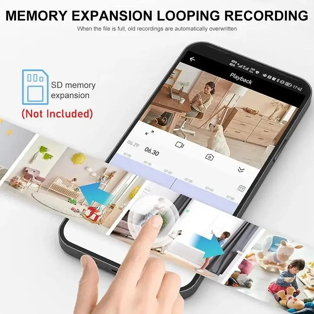 A9 Mini HD 720P IP WiFi-Überwachungskamera – Intelligentes Heimüberwachungssystem mit mobiler Fernbedienungs-App