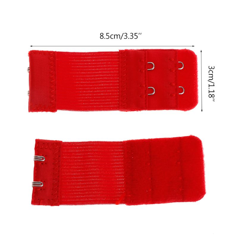 5Pcs Bra Extenders Strap Extension 2 Hooks 2 Rows Women Intimates Lengthened Bra Hook Extender Bra Intimates Accessories