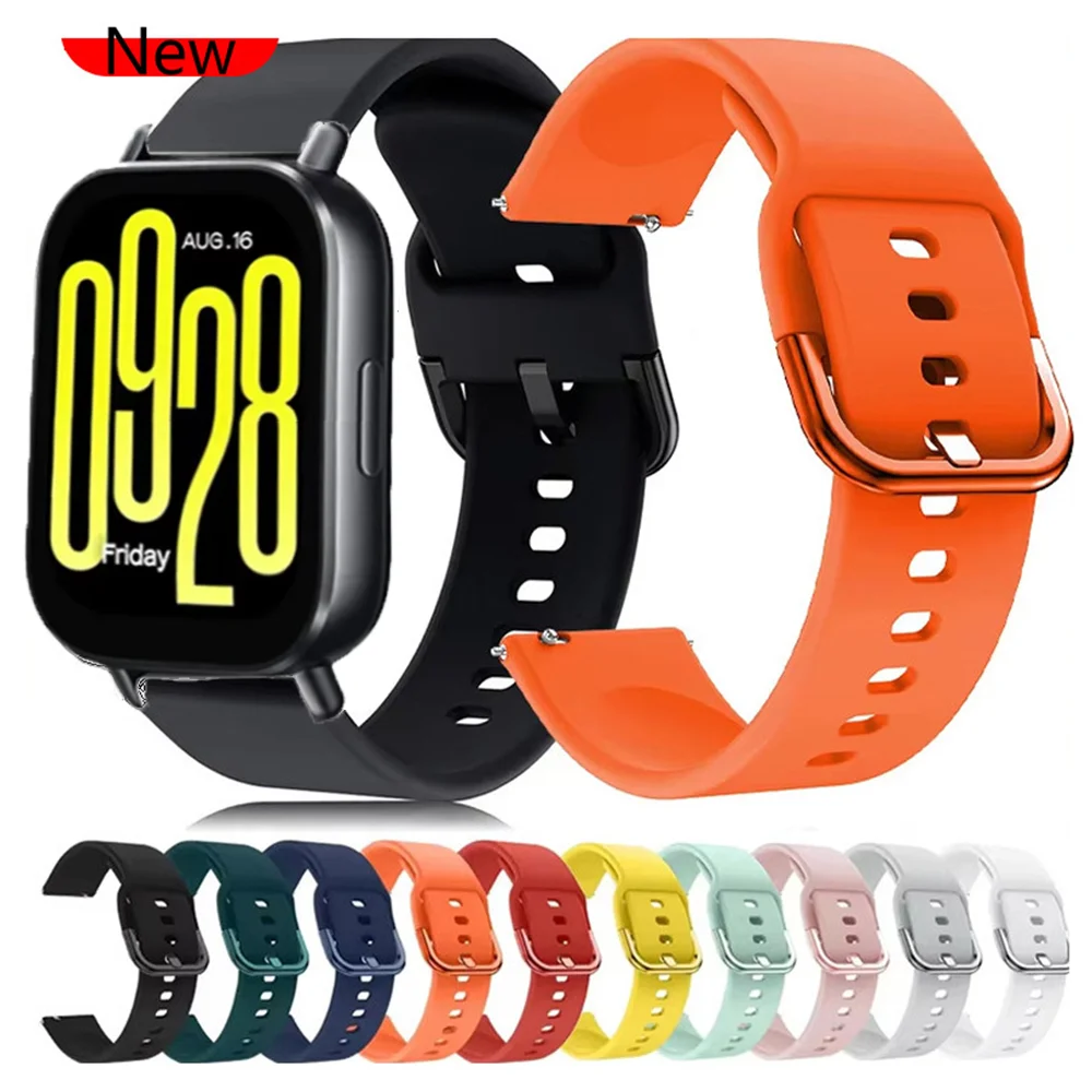 20mm 22mm cinturino per Xiaomi Redmi Watch 5 cinturino attivo cinturino di ricambio per Redmi Watch 5 Lite correa cinturini braccialetto