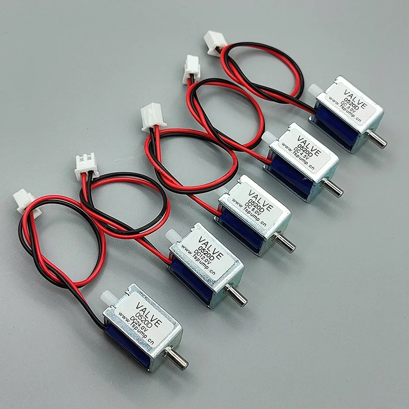 0520D มินิไฟฟ้า Solenoid วาล์ว DC 3V 4.5V 6V 12V 24V N/C ปกติปิด Micro Air วาล์วแก๊ส Flow Control DIY ปั๊มนวด