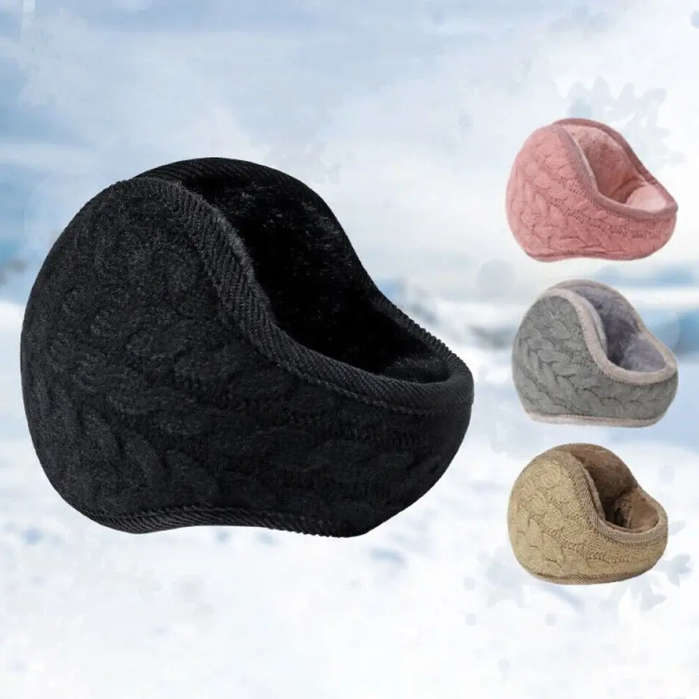 Casual Unisex cálido polar felpa invierno acogedor orejeras orejeras calentadores de orejas orejeras