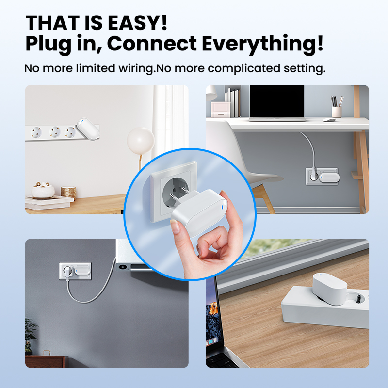 Kemek tuya zigbee gateway hub plug-in tipo multi-modo zigbee gateway ponte bluetooth malha hub suporta automação residencial inteligente