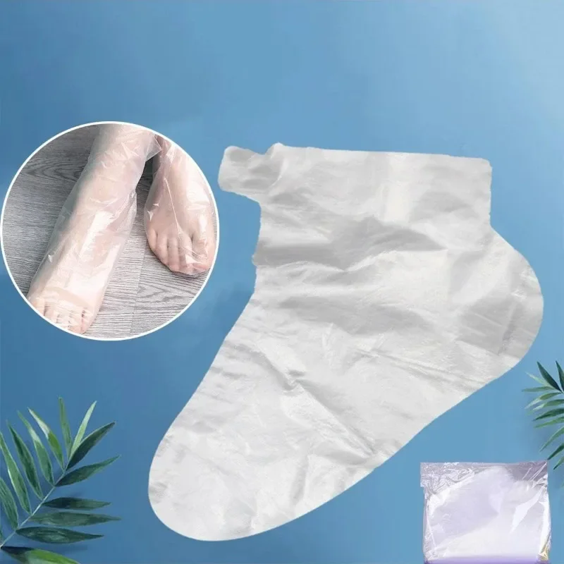 100 pezzi, copertura per maschera per piedi usa e getta, maschera per piedi trasparente, copertura per maschera per piedi impermeabile