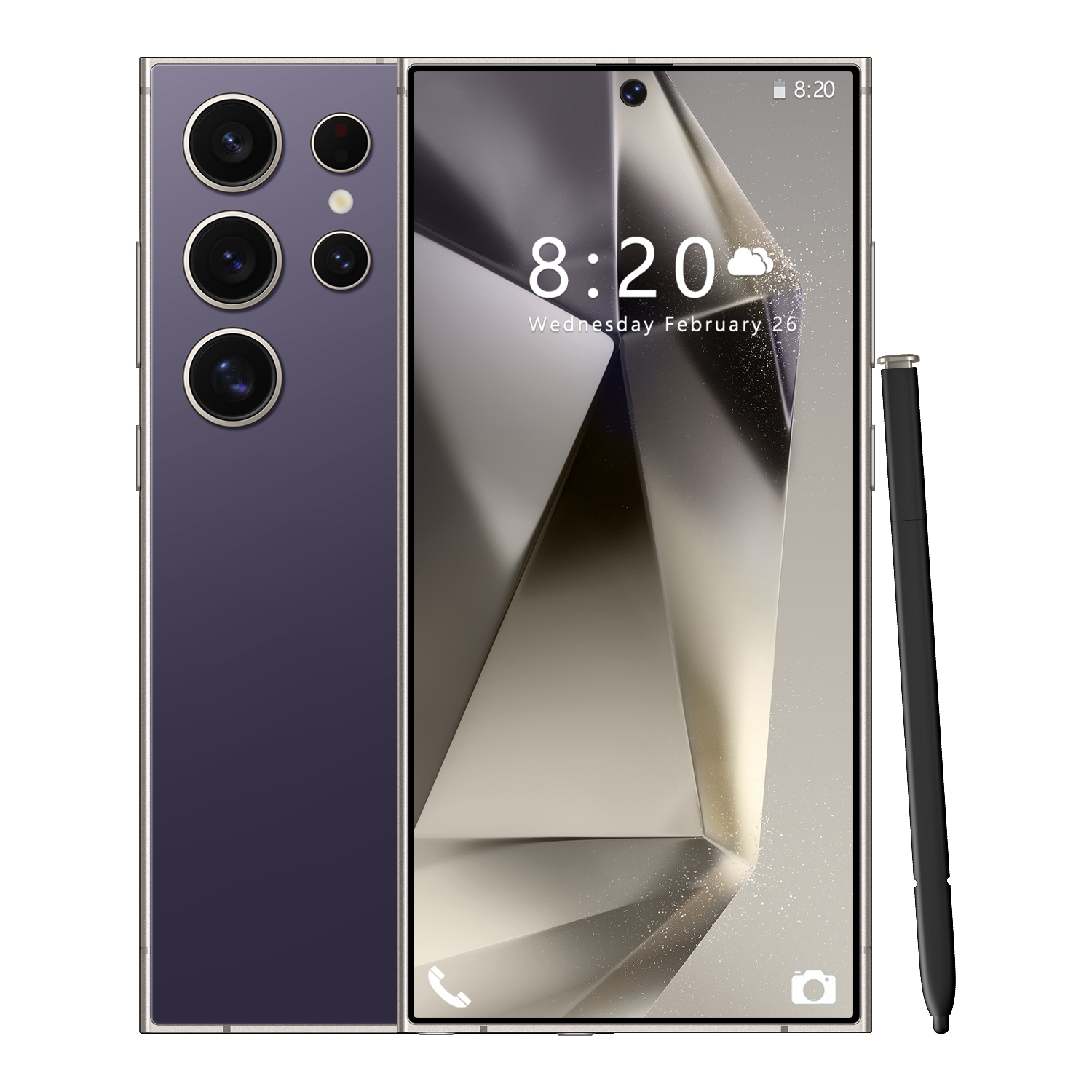 S24 Pro,Smartphone  Android,6.8 inch,8GB RAM,256GB ROM,Dual SIM,Mobile phone,Google Play Store,24+48MP,6000mAh,celulares