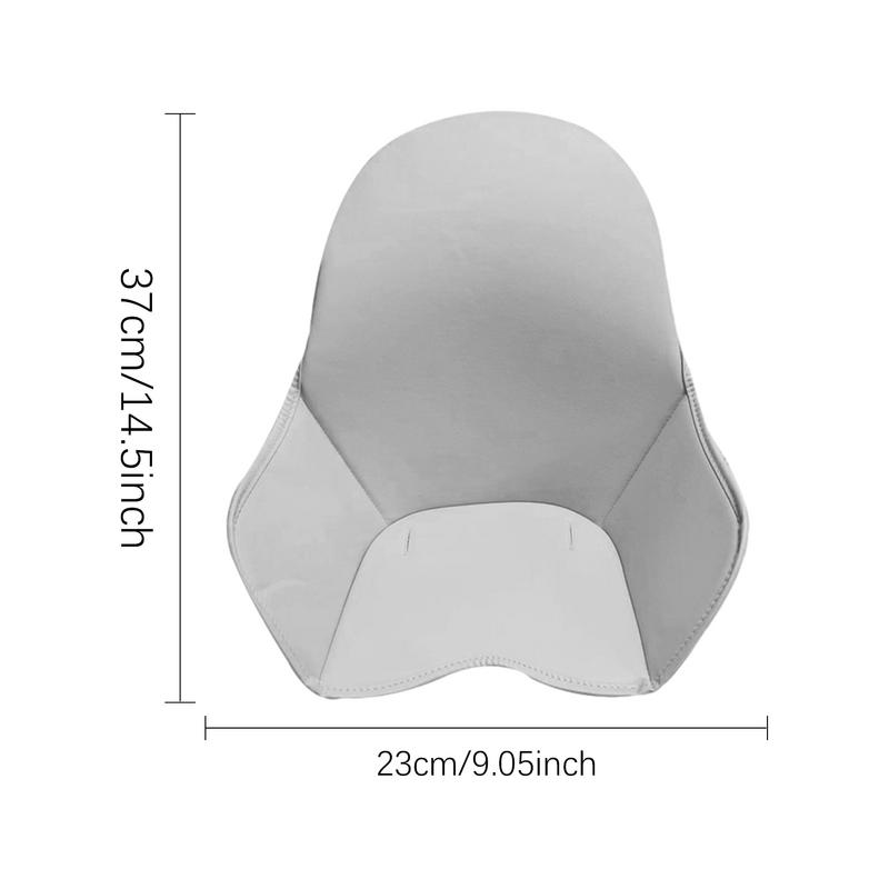 Almohadilla de cojín para silla alta de bebé, fundas de cuero PU para sillas de comedor, silla de cocina, accesorios para silla alta