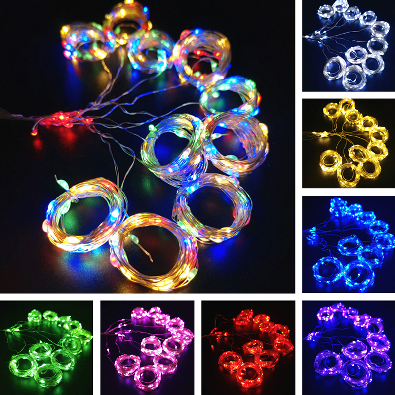 3/6M USB LED Tenda 8 modalità Telecomando Luci della stringa Vacanze Matrimonio Fata Ghirlanda Luci per la camera da letto Soggiorno Decor