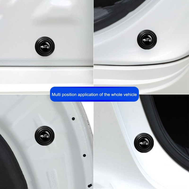 5/30PCS Autodeur Schokdemper Siliconen Pads Universele Anti Shock Pad Autodeur Protector Stickers Anti Botsing pakking Buffer