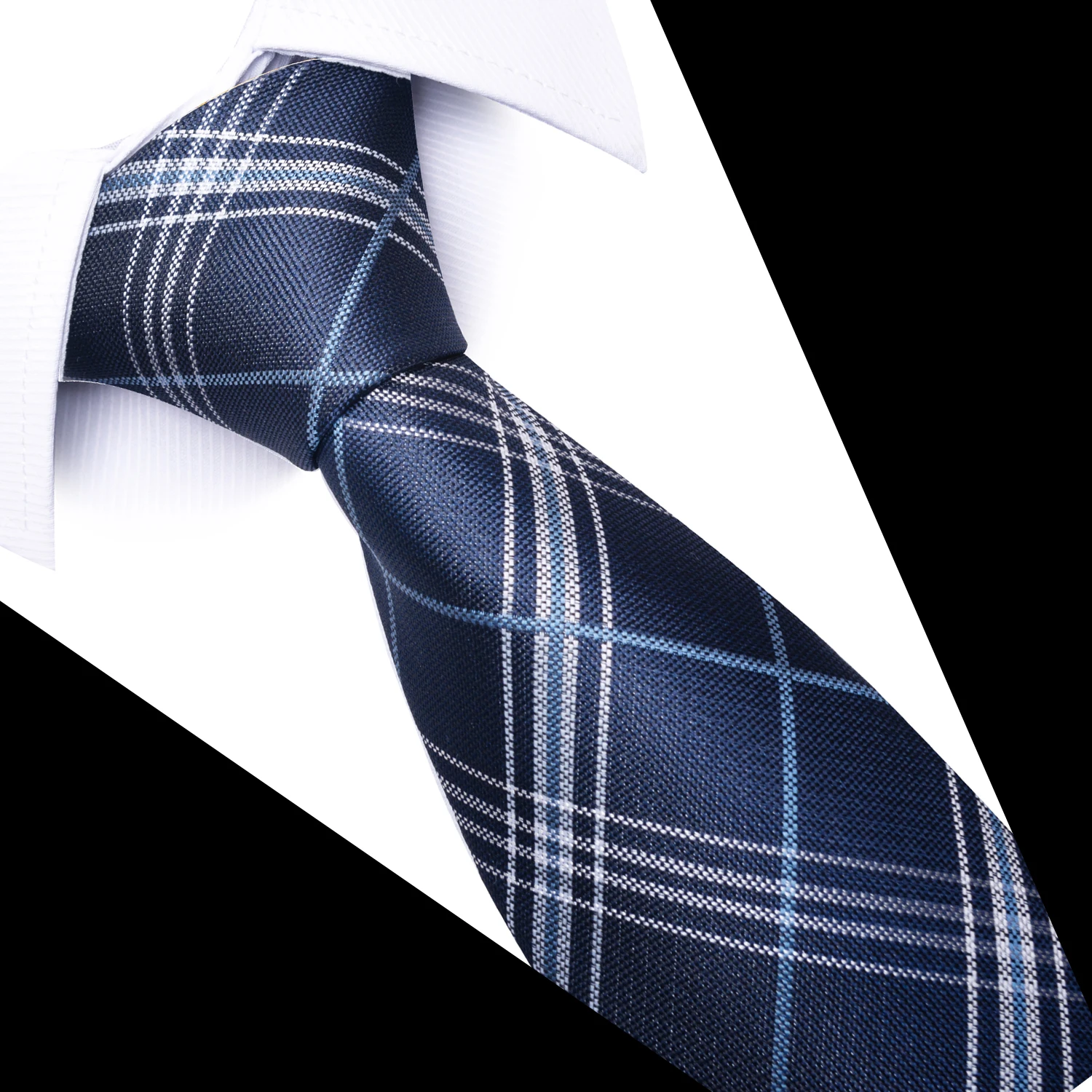 Beaucoup de couleurs nouveau style livraison directe cravate homme bleu foncé accessoires de mariage Dot Performance cravate hommes cravate cravate
