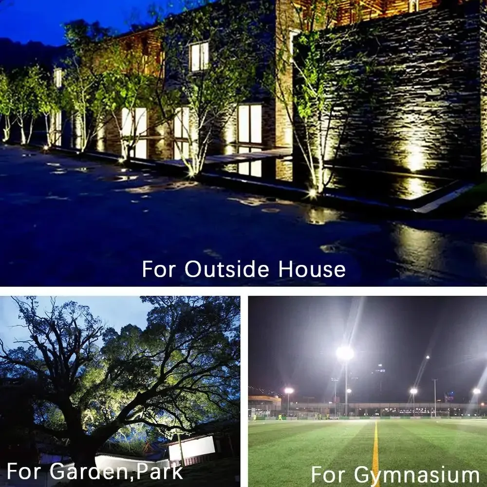 Reflector LED con Sensor de movimiento PIR, foco Led para exteriores, 10W, 20W, 30W, 50W, 100W, IP66, impermeable, iluminación de jardín para exteriores, farola