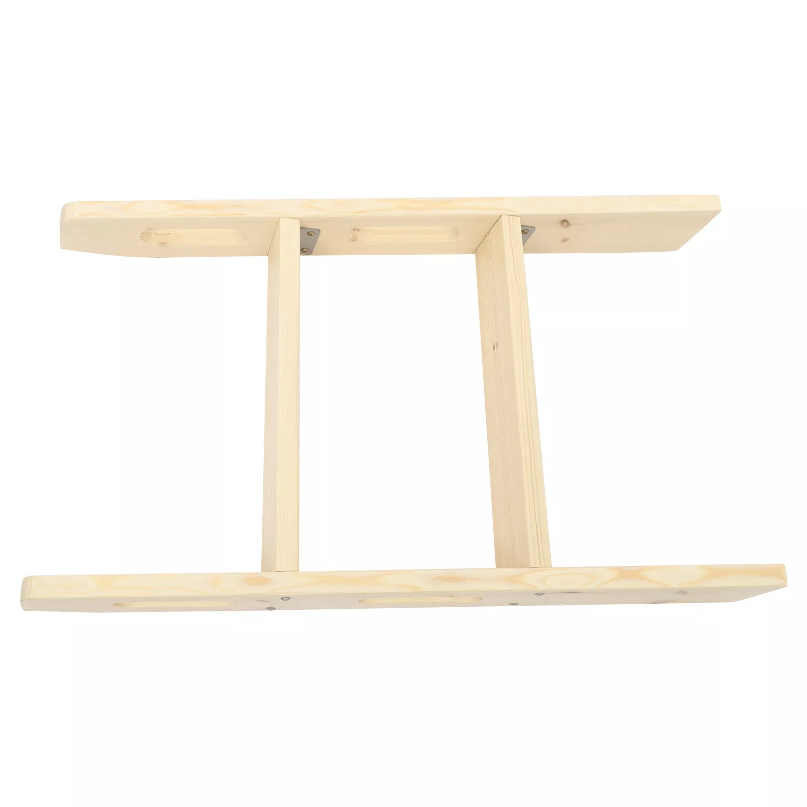 Solid Wood, Stainless Steel Wood Color Space-Saving Motorhome Step Ladder Long Climb Ladder Bed Ladder 75cm