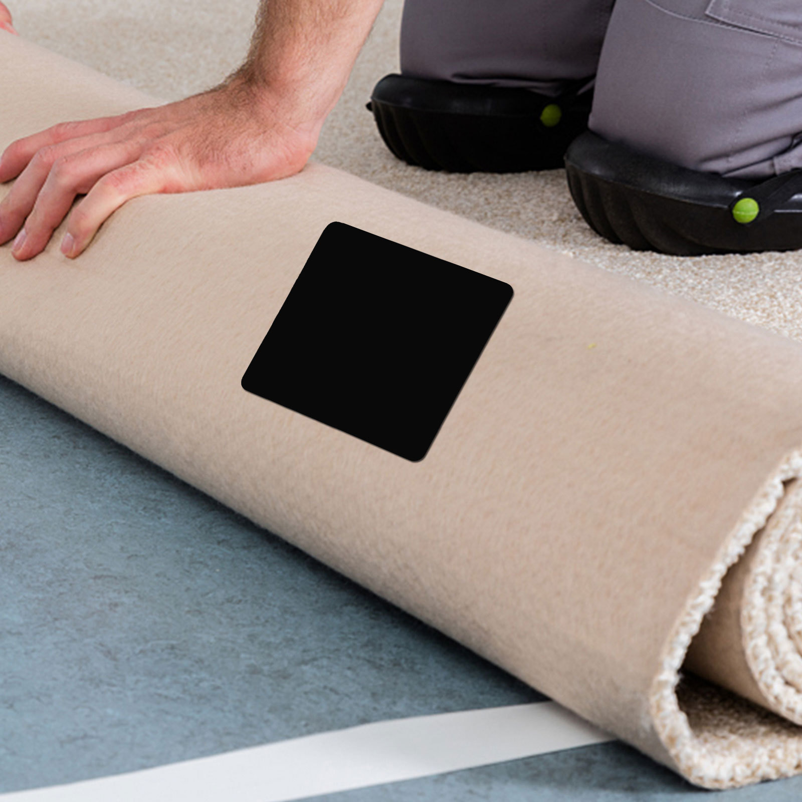 10 pçs tapete pinça fita resistente antiderrapante almofada evitar ondulação deslizante colocação segura do tapete para casa oficina escola