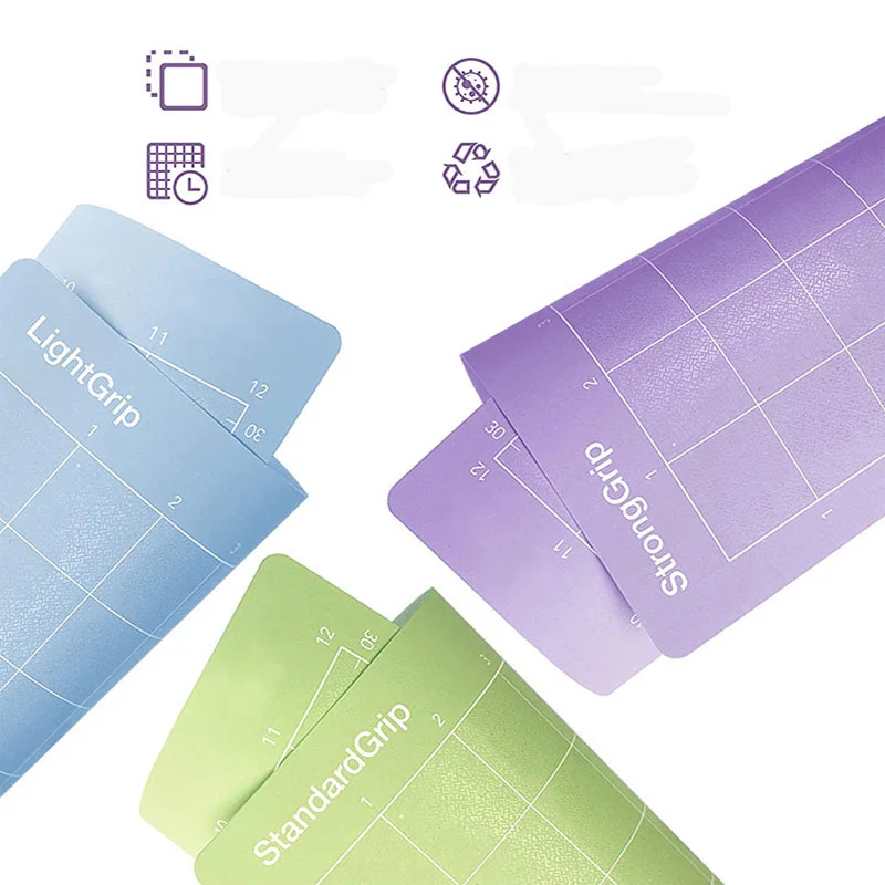 Estera de corte de PVC de 12x12 pulgadas para explorar la máquina Air 2/Air/One/Maker