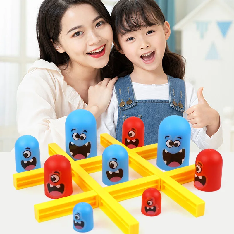 Tic-Tac Toe Brettspiel Puzzle Spielzeug für Party Familien spiel Eltern-Kind interaktive Wettbewerb Geburtstags geschenke für Kinder Juegos