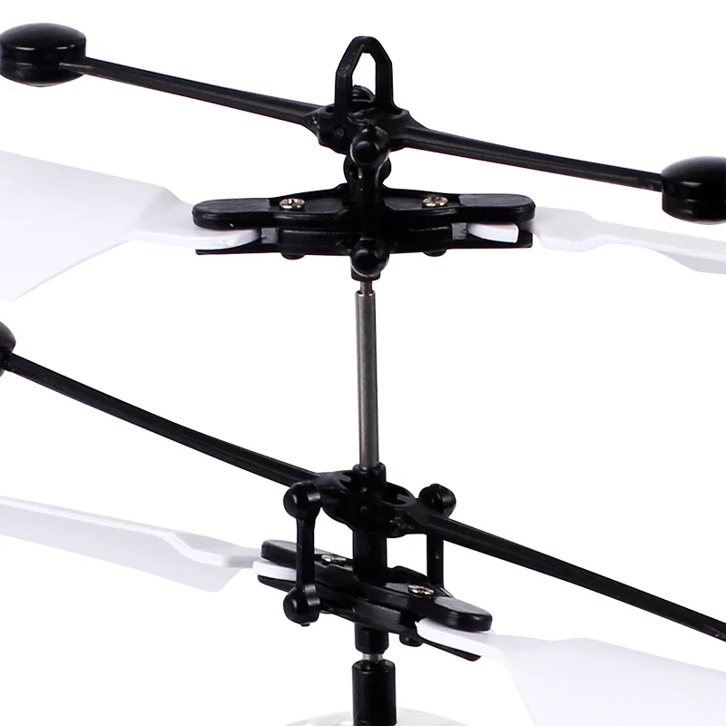 Mini Dron colorido LED brillante RC, bola voladora, helicóptero, bola de cristal ligera, Dron de inducción, Quadcopter, avión, juguetes para niños