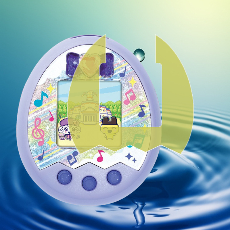 仮想デジタルペットゲーム機,電子機器,5個,ゴールドTpu保護フィルム,改ざん防止用