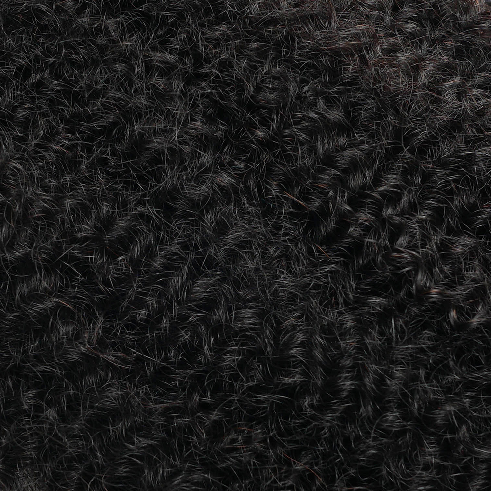 Bulk Echt haar Vlechten Natuurlijke kleur Remy Braziliaans haar Kinky Krullend Golf Echt haar afro kinky Bulk