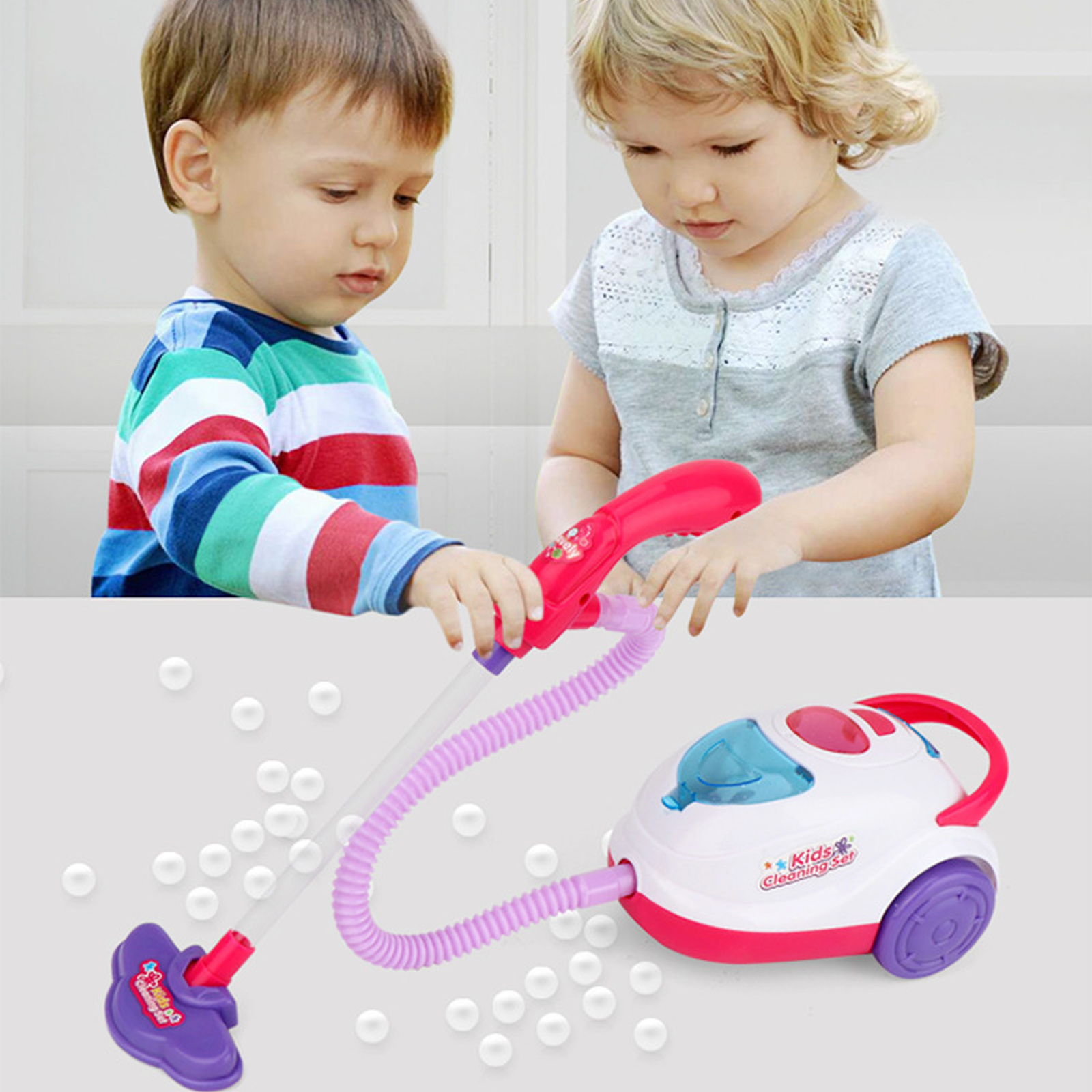 Детский семейный игрушечный Ловец пыли со звуком, игрушка для мальчиков и девочек, ролевая игра, детские подарки