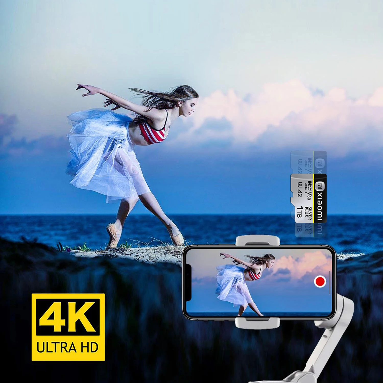 Xiaomi Micro TF SD Card Ultra SD Memory Card 128GB 256GB 32GB 64GB MicroSD U3 A2 TF Flash Cards for Xiaomi Phone Camera Table PC