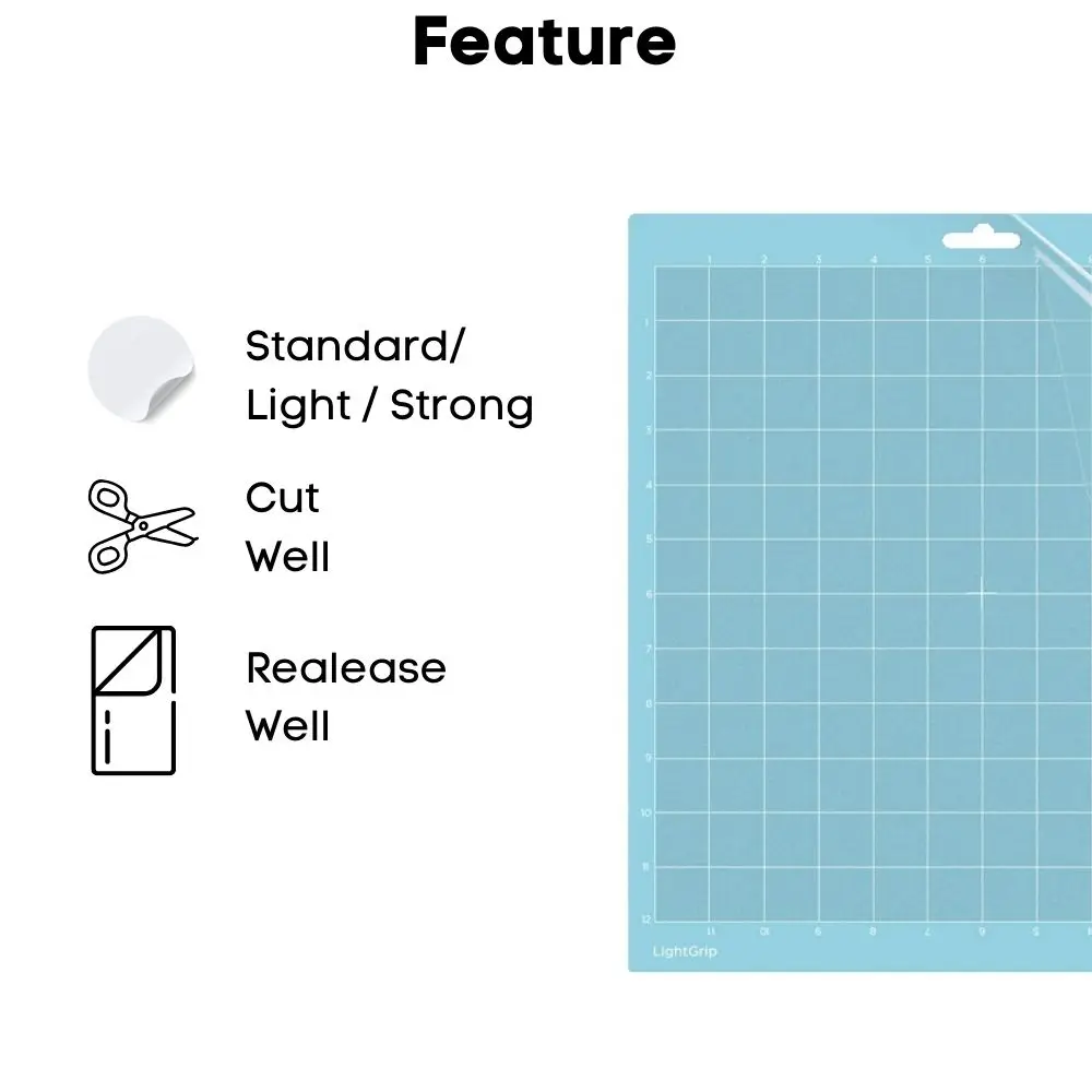 Silhouette Cutting Pad 12x12Inch Non-slip Sturdy Durable Easy to Clean No Smell DIY Manual Articles Splicing Paper Cutting Pads