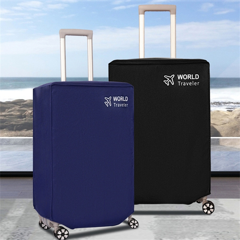 Capa protetora de bagagem não tecida, 20/26/28/30 polegadas, à prova de poeira, carrinho, resistente ao desgaste, rolamento, anti-arranhões, capa protetora de bagagem