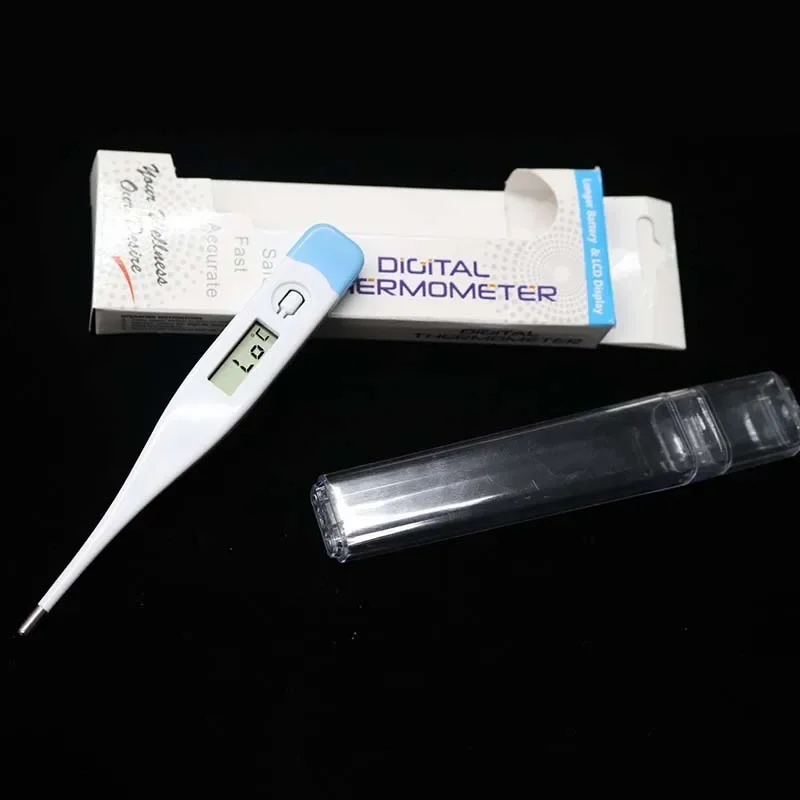 Digitale waterthermometer Nauwkeurige orale en okseltemperatuur Lezen Koortswaarschuwing Termometer Babybadthermometers