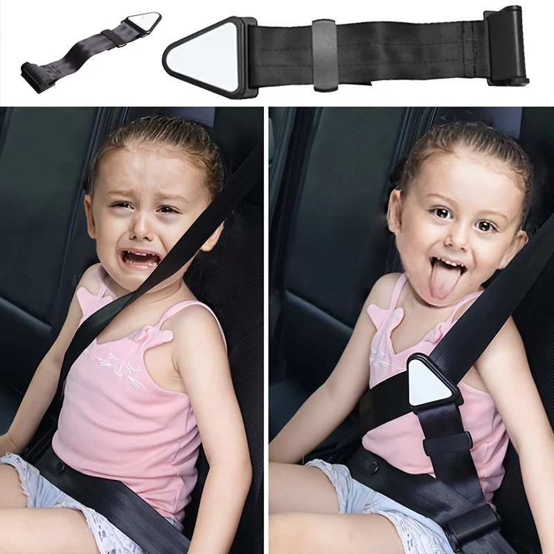 Ceinture de sécurité pour enfants pour voiture, retenue de réglage, siège anti-étranglement, limiteur simple et pratique