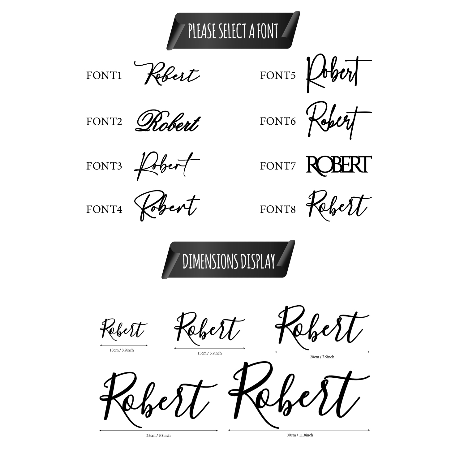 Acrylic Name Sign Cake Topper, Name Cake Charm Custom Cake Topper, Wedding Place Cards, Personalized Birthday Cake Topper