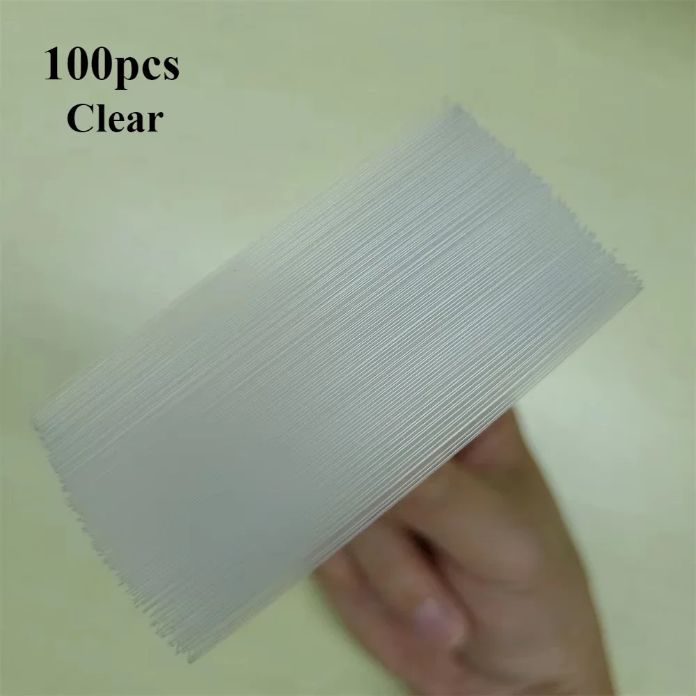 100 ชิ้น 65X90 มิลลิเมตร Clear Trading Card Penny Clear การ์ดสําหรับเบสบอลเกมฟุตบอล MTG การ์ดแขนป้องกัน