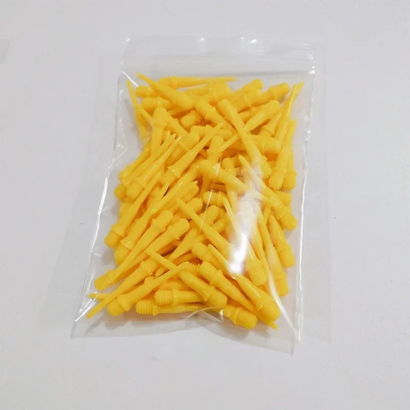 100pcs Safety Soft Dart Head 2BA Screws High Precision Professional Electronic Dart Replacement Plastic Parts