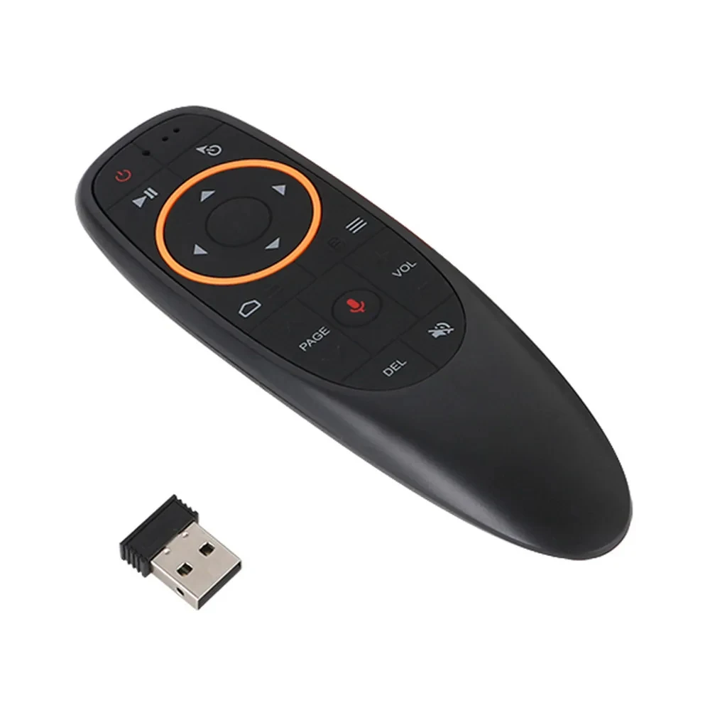 MRSVI G10S Universal Voice Remote Control 2.4G Wireless IR Learning Air Mouse Control for H96 MAX/X88 Pro Android TV Box