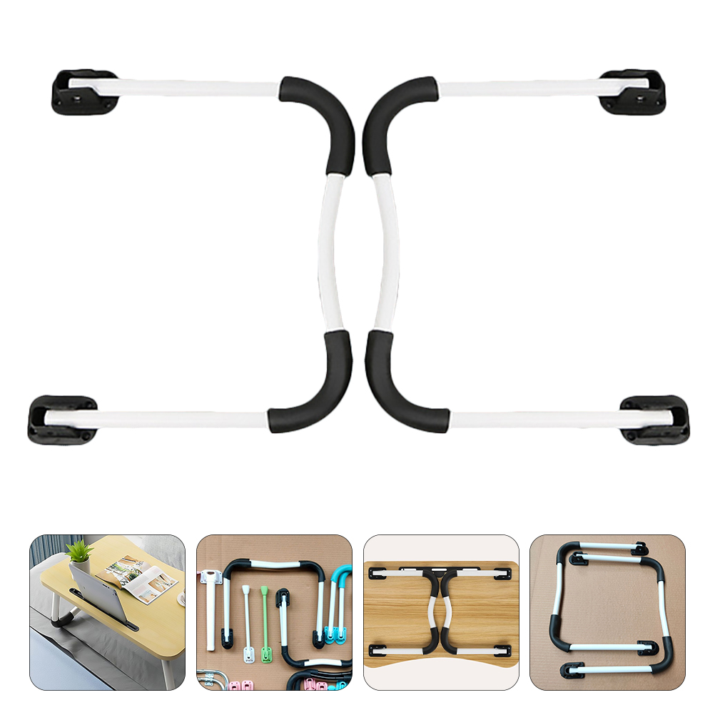  2 Pcs Legs for Unit Folding Bracket Table Adjustable Desk Foldable Tray Laptop Computer