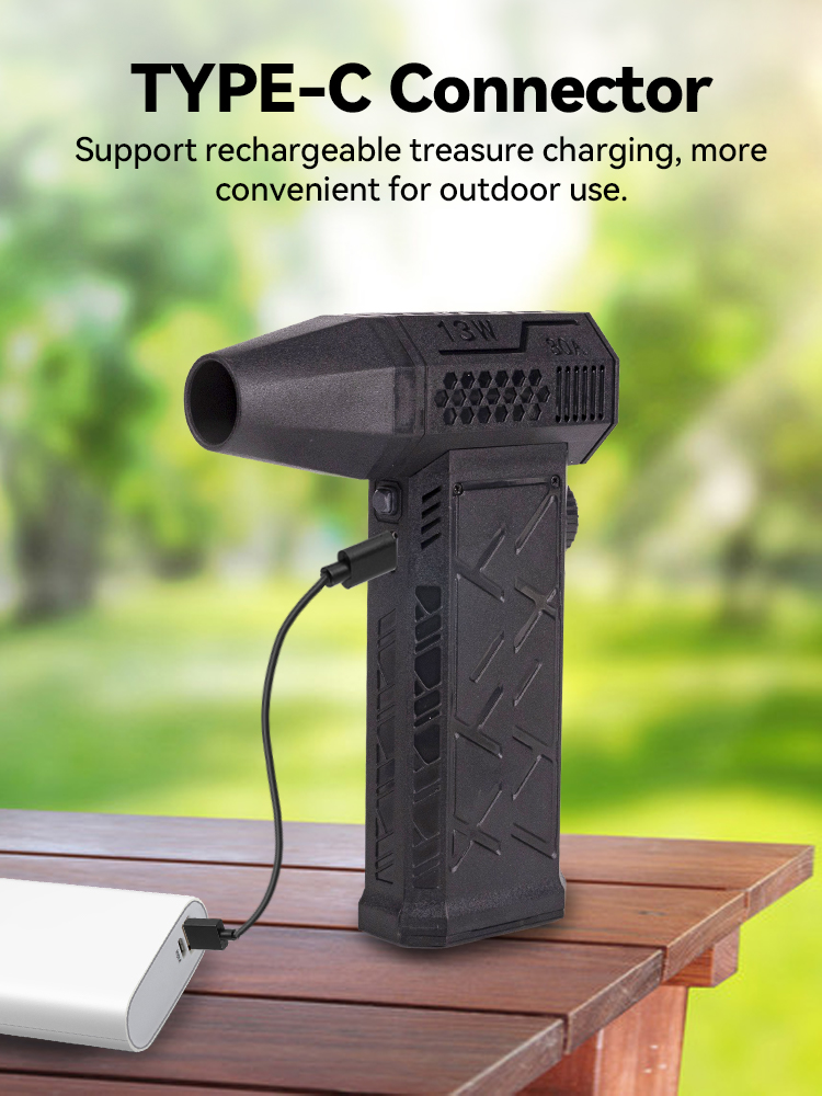 Neuestes Luft gebläse mit Düse 130000 U/min Turbos trahl ventilator Wind geschwindigkeit 52 mt/s elektrisches Gebläse multifunktion aler Blas staub trockner