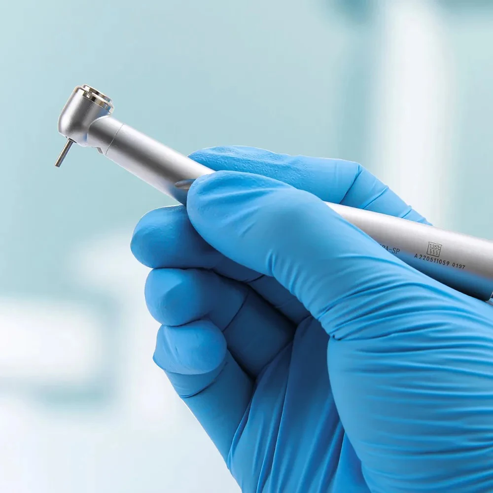 2/4 หลุม Azdent ทันตกรรม LED Handpiece ความเร็วสูง E-เครื่องกําเนิดไฟฟ้าแบบบูรณาการมาตรฐานหัว Push ปุ่ม 3 สเปรย์น้ํา JD008A-SP