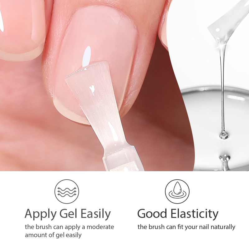 BORN PRETTY Super Top Coat และฐานเจลเล็บสําหรับเจลกึ่งถาวรเคลือบเงายาง Top Coat 10ml อุปกรณ์เล็บ