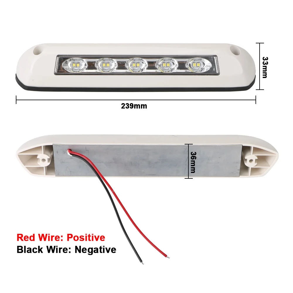 RV Van Trailer Außenleuchte 12V/24V Wasserdichte LED Markise Veranda Licht Wohnwagen Innenwandleuchten