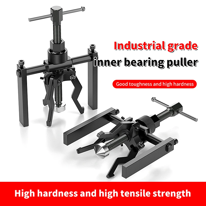 3-Claw Bearing Puller - Versatile & Efficient Inner Gear Extractor, Robust Tool for Maintenance & DIY