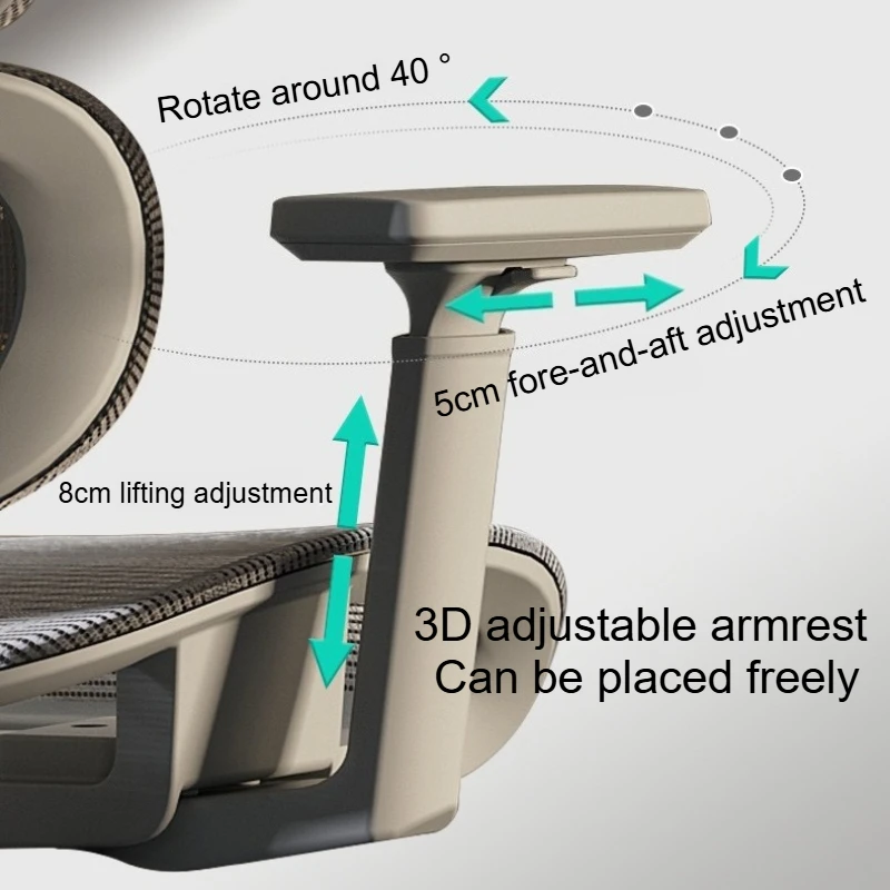 Sillón ergonómico para jugadores, reposacabezas 3D, sillas para juegos, muebles De oficina ajustables, Silla De masaje, muebles De Escritorio