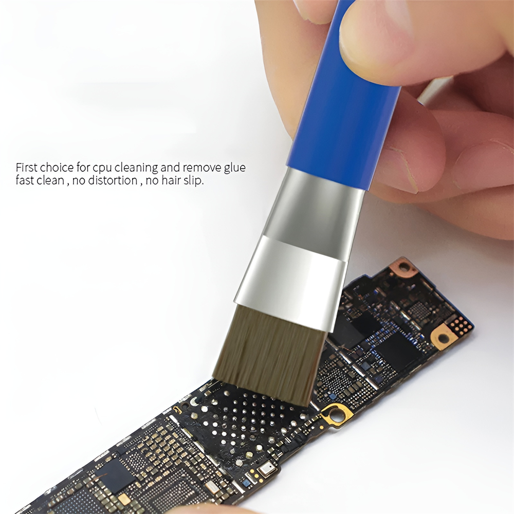 Anti-Static ESD Safe Double/Single Head Brush for Phone Motherboard PCB Circuit Board PC Keyboard Cleaning Tool Hand Tools Sets