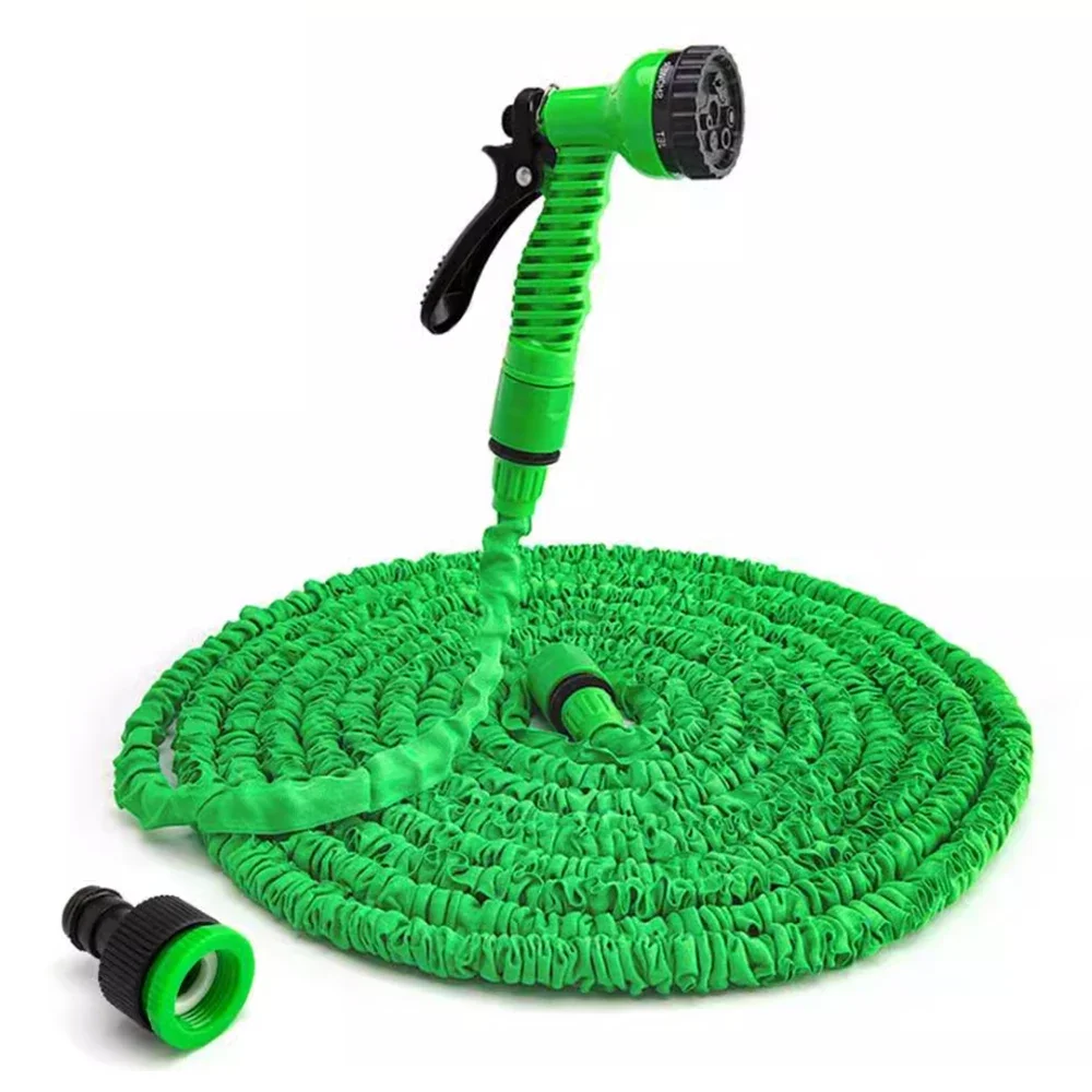 Tubo magico espandibile, autolavaggio ad alta pressione, 7 funzioni di spruzzatura d'acqua, pistola ad acqua, tubo per irrigazione del giardino domestico