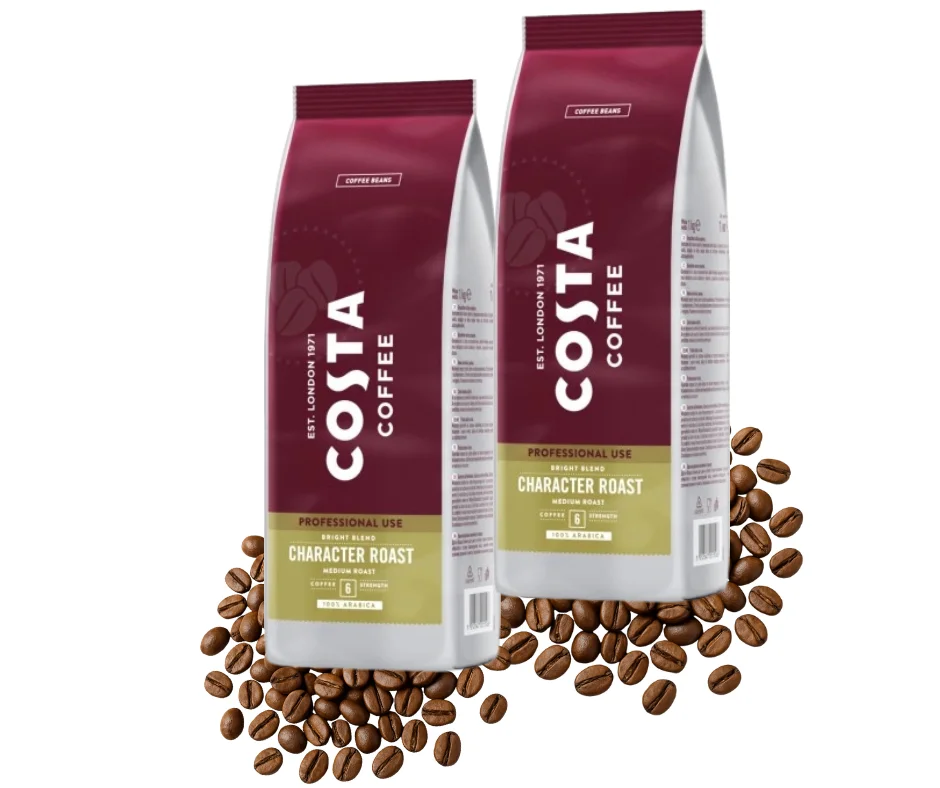 Kawa ziarnista Costa Pro zestaw Bright Blend  2x1kg