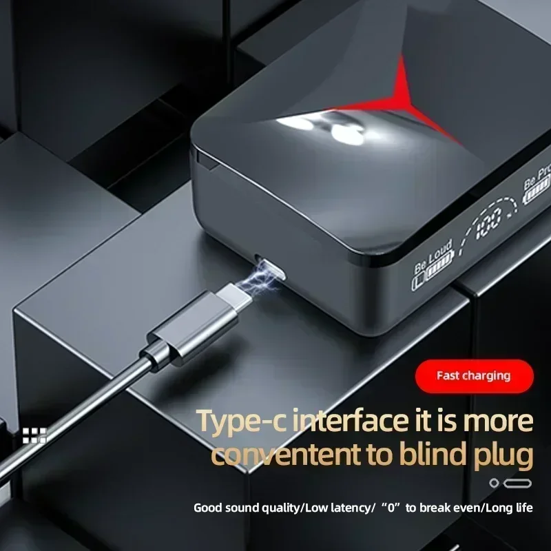 Cuffie wireless originali TWS M90 Auricolari da gioco Auricolari Bluetooth 5.3 Cuffie musicali Spedizione
