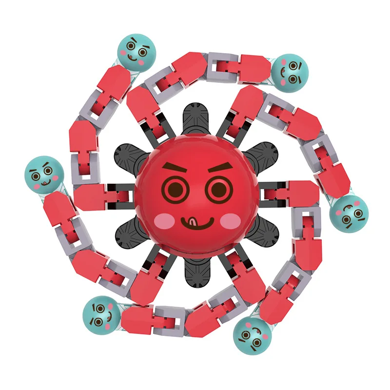 Phát Sáng Trong Tối Transformable Fidget Spinner Con Đầu Ngón Tay Con Quay Đồ Chơi Giải Nén Bị Biến Dạng Spinner Goodie Túi Bị Dự Tiệc